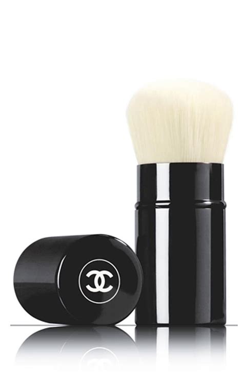 chanel foundation brush retractable|chanel retractable kabuki brush.